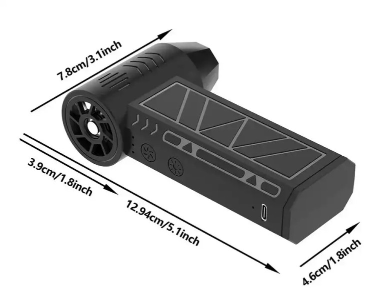 مینی دمنده شارژی پرقدرت ZY7400-PRO/SE