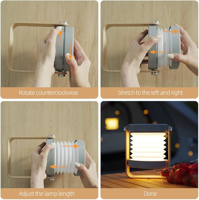 چراغ فانوسی شارژی Lantern Light | چراغ کمپینگ و اضطراری